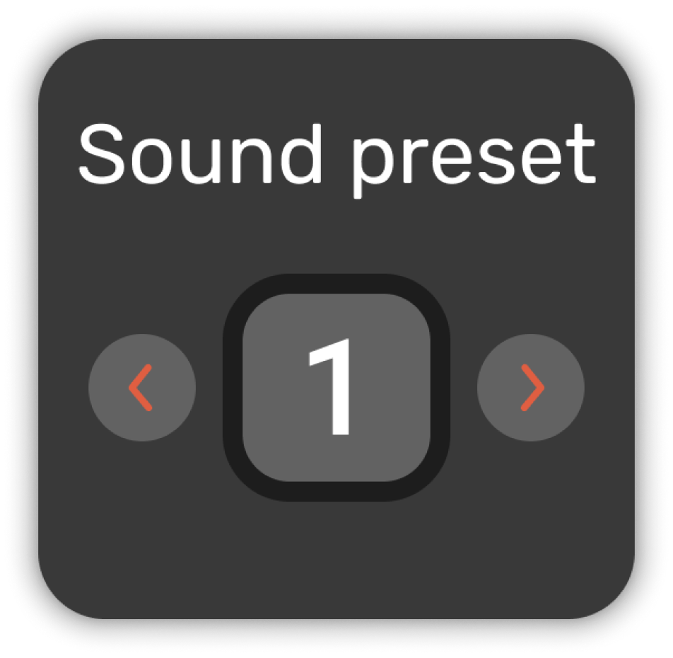 Sound Preset Selector